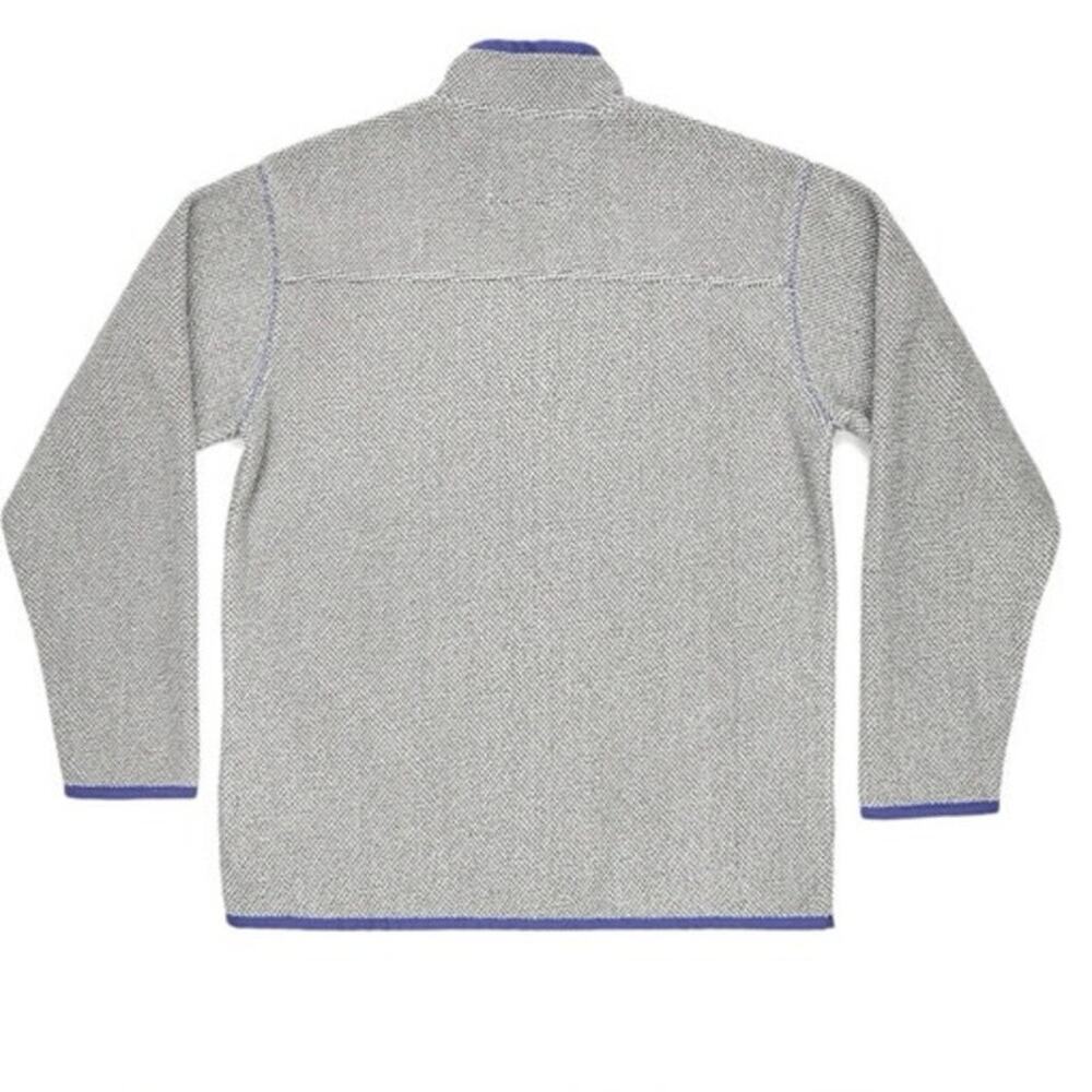 Men’s Southern Marsh HIGHLAND ALPACA PULLOVER Gray/Blue Small‎ 0304 - Picture 2 of 10